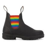 Bottines Chelsea Blundstone 2105 en cuir noir arc-en-ciel, à enfiler - Knighthood Store