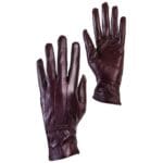 Ladies Womens Winter Quality Genuine Soft Leather Gloves Fur Lined Driving Warm - Knighthood Store