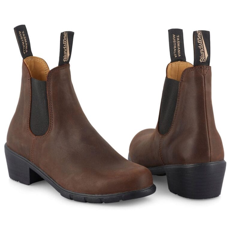 Botas Chelsea Blundstone 1673 de piel marrón antigua - Knighthood Store