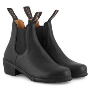 Blundstone 1671 Stivaletti Chelsea da donna in pelle nera con elastico alla caviglia - Knighthood Store