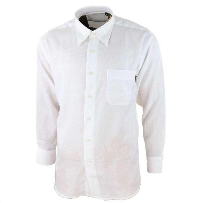 Mens Linen Summer Shirt Breathable Fabric Classic Full Sleeve - Knighthood Store