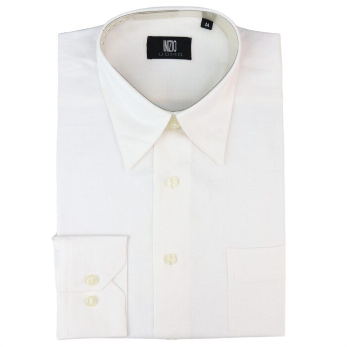 Mens Linen Summer Shirt Breathable Fabric Classic Full Sleeve - Knighthood Store