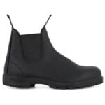 Blundstone 566 Stivaletti Chelsea in pelle termica nera, modello slip-on retrò in nabuk nero - Knighthood Store