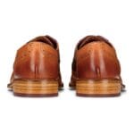 Chaussures richelieu à lacets pour homme, classiques, vintage, formelles, en cuir véritable, couleur beige, bleu marine, marron et rouge - Knighthood Store