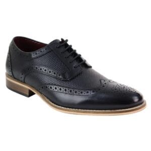 Chaussures richelieu en cuir pour homme, Oxford à lacets, style Gatsby des années 1920, marron et noir, Peaky Blinders - Knighthood Store