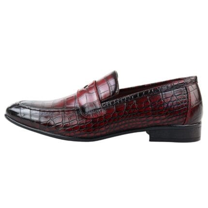 Men's Moccasin Loafers Leather Lined Slip On Formal Dress Shoes - Knighthood Store