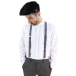 Bretelles de pantalon à rayures et carreaux vintage pour homme, style Gatsby Peaky Blinders des années 1920 - Knighthood Store