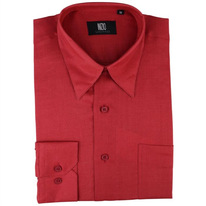 Mens Linen Summer Shirt Breathable Fabric Classic Full Sleeve - Knighthood Store