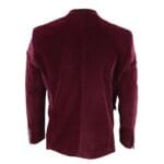 Herren-Blazer aus Samt, Anzugjacke, 2 Knöpfe, elegant, leger, formell, maßgeschneiderte Passform – Knighthood Store