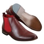 Bottines Chelsea en cuir italien pour homme, style décontracté et élégant, style Desert Dealer, marron - Knighthood Store