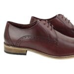Scarpe Derby classiche da uomo in pelle con lacci, stile inglese, eleganti e casual - Knighthood Store