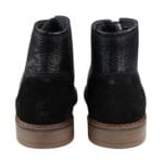 Stivali da uomo con punta tonda e lacci, in vera pelle, neri, marrone chiaro, eleganti, casual - Knighthood Store