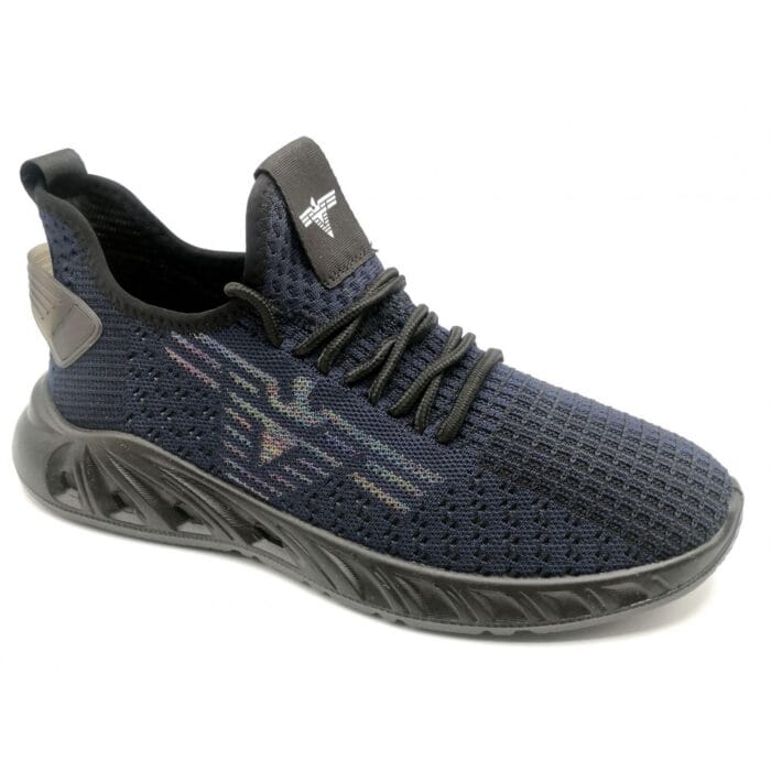 Scarpe da corsa leggere da uomo, traspiranti, per palestra, allenamento, sport all'aria aperta | Nero, blu navy, rosso, bianco - Knighthood Store