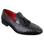Mocassini da uomo classici vintage con nappe in pelle PU, eleganti e casual - Knighthood Store