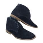 Herren Wildleder Stiefeletten Chelsea Schnürstiefeletten Echtlederfutter Italienisches Design Smart Casual - Knighthood Store