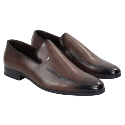 Mocassins à enfiler pour homme, chaussures habillées, noires et marron - Knighthood Store