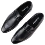Mocassini da uomo, foderati in pelle, slip-on, eleganti, formali, neri e marroni - Knighthood Store
