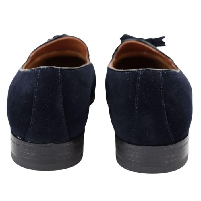 Herren Wildleder-Loafer, elegant, lässig, mit Quaste, Mokassins, Schlupfschuhe - Knighthood Store