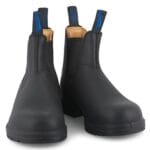 Blundstone 566 Stivaletti Chelsea in pelle termica nera, modello slip-on retrò in nabuk nero - Knighthood Store