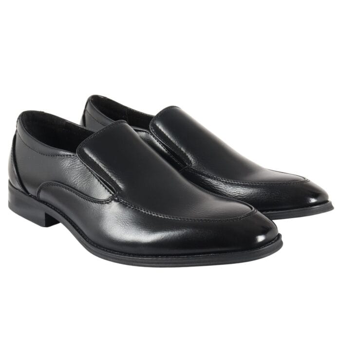Mocasines de hombre con forro de cuero, sin cordones, estilo formal - Tienda Knighthood