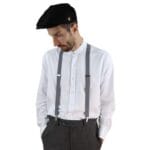 Bretelles de pantalon rétro classiques pour homme, style années 1920, style Gatsby Peaky Blinders, couleurs - Knighthood Store