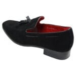 Mocassini da uomo in pelle scamosciata, scarpe da guida slip-on con nappe, eleganti e casual - Knighthood Store