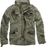Brandit Vintage Mens Military M65 Short Army Combat Light Field Jacket Parka - Knighthood Store
