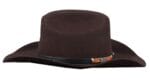 Chapeau de cowboy pour homme 100% en feutre de laine à large bord - Knighthood Store