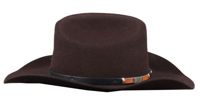 Chapeau de cowboy pour homme 100% en feutre de laine à large bord - Knighthood Store