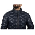 Giacca trapuntata in vera pelle da uomo, casual, lunghezza vita - Knighthood Store