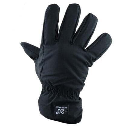 Mens Waterproof Insulated Gloves Snow Ski Elasticated Classis Black - Knighthood Store