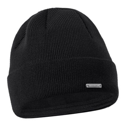Gorro de lana de punto unisex para hombre, niño y mujer, para esquiar, cálido, de invierno, con dobladillo grueso - Knighthood Store