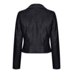 Damen Echtleder Bikerjacke Cross Zip Soft Slim Fit Brando Hellbraun Braun Schwarz Rot Gelb - Knighthood Store