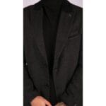 Giacca da uomo lunga 3/4 in tweed a spina di pesce, vestibilità Peaky Blinders - Knighthood Store