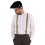 Bretelles de pantalon rétro classiques pour homme, style années 1920, style Gatsby Peaky Blinders, couleurs - Knighthood Store