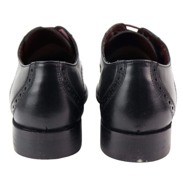 Scarpe Derby classiche da uomo in pelle con lacci, stile inglese, eleganti e casual - Knighthood Store