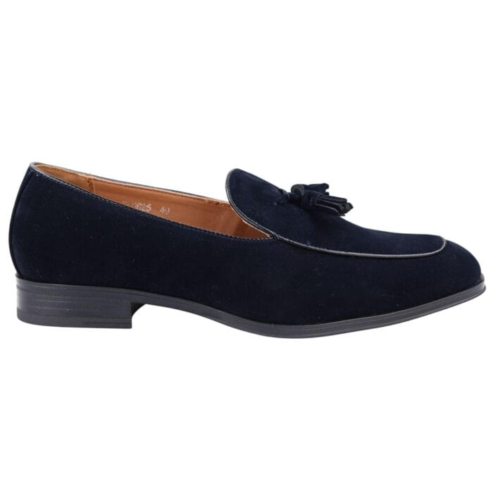 Herren Wildleder-Loafer, elegant, lässig, mit Quaste, Mokassins, Schlupfschuhe - Knighthood Store