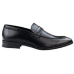 Mocassini da uomo, foderati in pelle, slip-on, eleganti, formali, neri e marroni - Knighthood Store