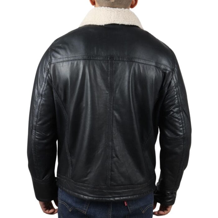 Men's Puffer Quilted Aviator Bomber Flying Fleece Lining Jacket - Knighthood Store