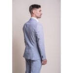 Hellblauer 2-teiliger Sommeranzug für Herren - Knighthood Store