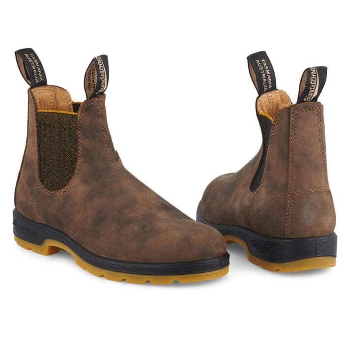 Botas Chelsea Blundstone 1944 de piel marrón con amortiguación - Tienda Knighthood
