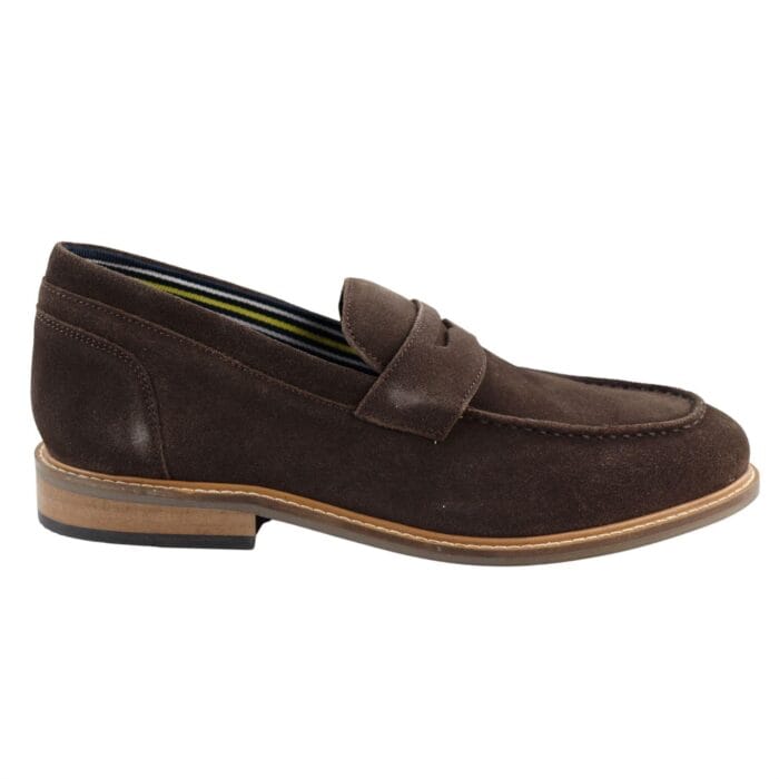 Mocassini da uomo in vera pelle scamosciata, scarpe da barca, eleganti, casual, classiche, comode - Knighthood Store