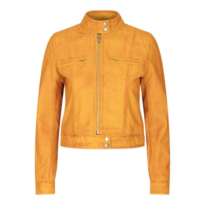 Damen-Motorrad-Bikerjacke aus Leder - Knighthood Store