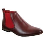 Bottines Chelsea en cuir italien pour homme, style décontracté et élégant, style Desert Dealer, marron - Knighthood Store