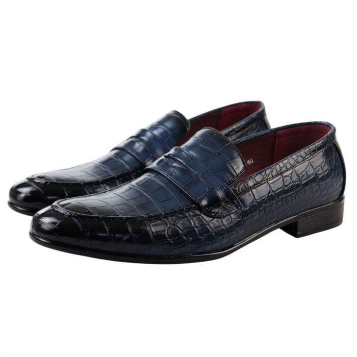 Mocassini da uomo in pelle, foderati, slip-on, eleganti, da indossare - Knighthood Store