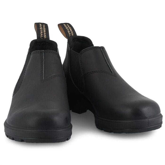 Bottes basses en cuir noir Blundstone 2039, style vintage et confortable - Knighthood Store