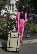 Luggage Suitcase Travel Bag Carry On Hand Cabin Check in Hard-Shell 4 Spinner Wheels Trolley Set | Vintage - Image 34