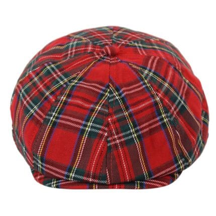 Tweed Newsboy Cap Blinders Baker Boy Flat Check Grandad Hat Elasticated Free Size - Knighthood Store