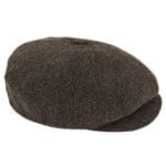 Mens Tweed Newsboy Peaky Blinder Baker Boy Razor Flat Cap Grandad Hat 8 Panel - Knighthood Store