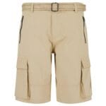 Pantalones cortos chinos para hombre, estilo informal, de algodón, para verano, vacaciones, playa, cargo, combate - Knighthood Store